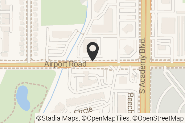 Map with location marker