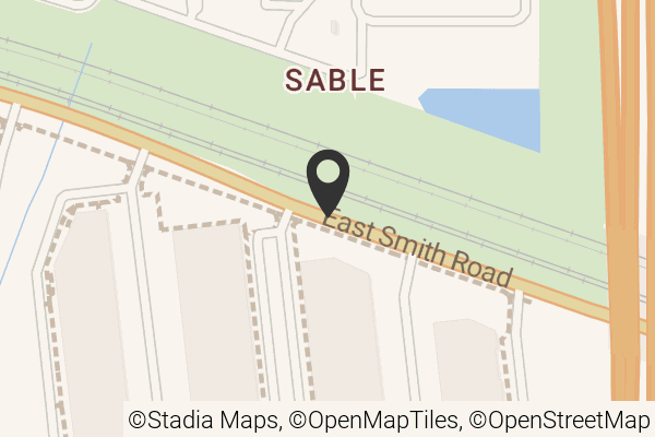 Map with location marker