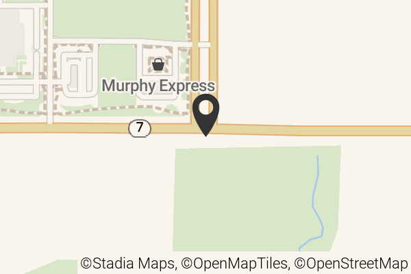 Map with location marker