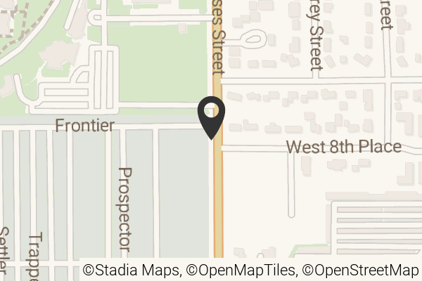 Map with location marker