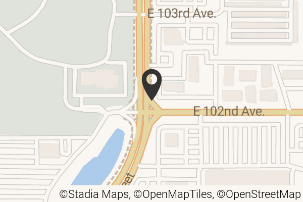 Map with location marker