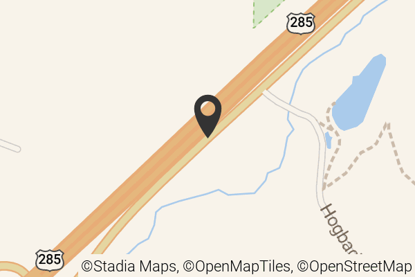 Map with location marker