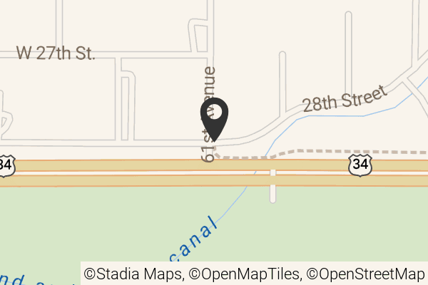 Map with location marker