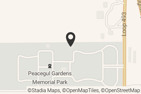 Map with location marker