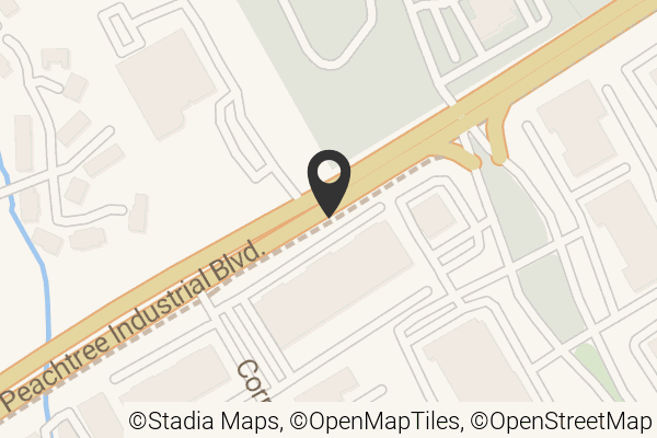 Map with location marker