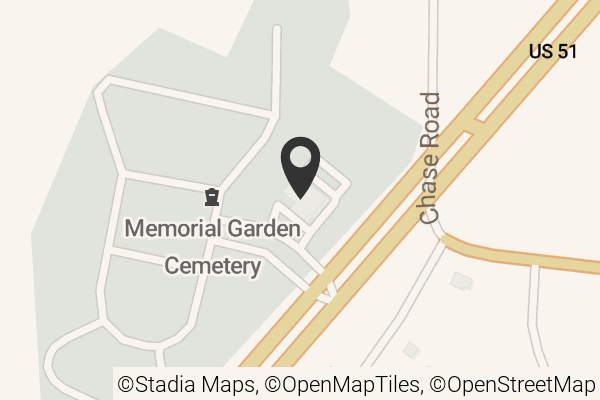 Map with location marker