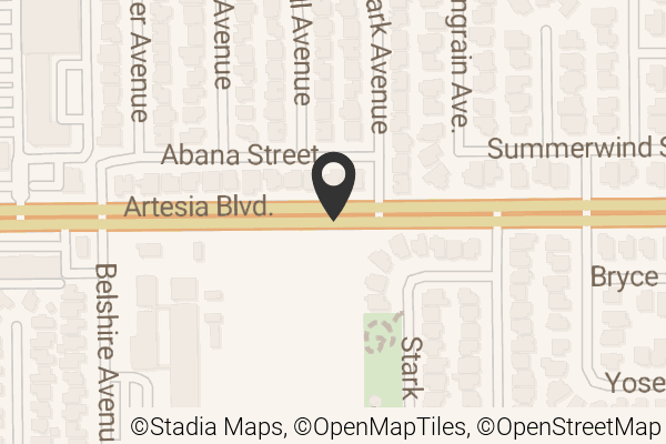 Map with location marker