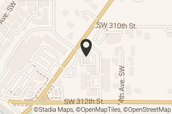 Map with location marker