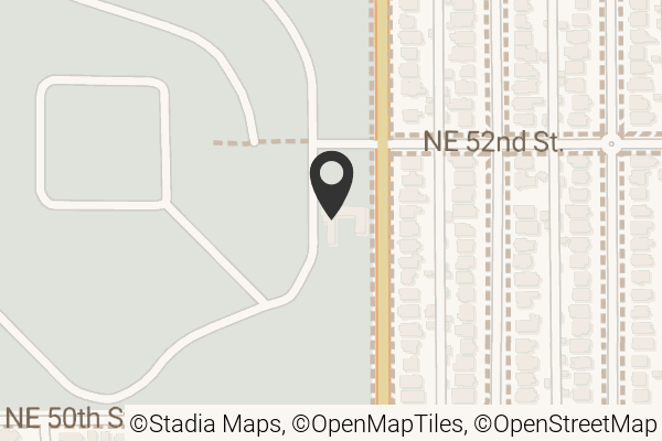 Map with location marker