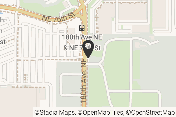 Map with location marker