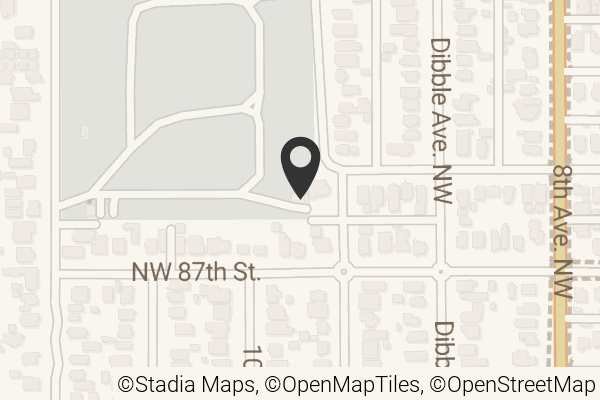 Map with location marker