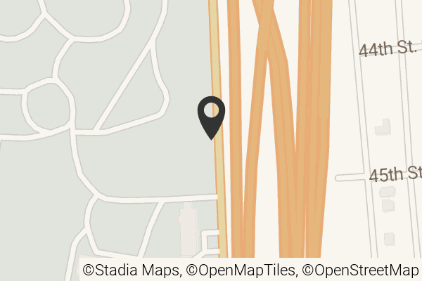 Map with location marker