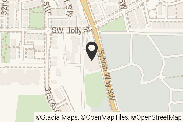 Map with location marker