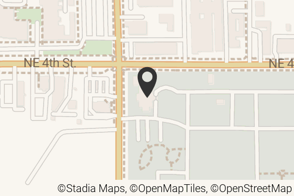 Map with location marker