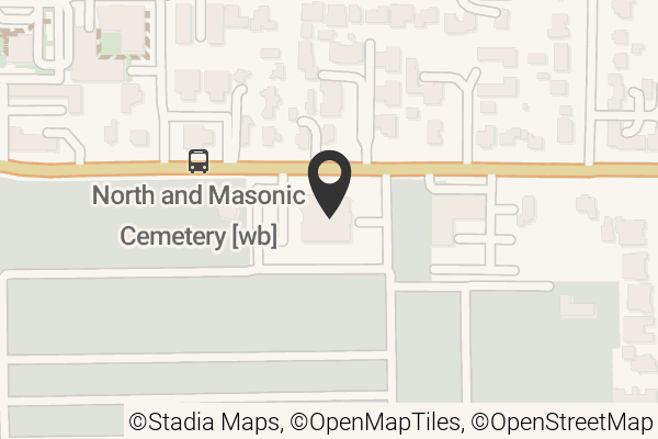 Map with location marker