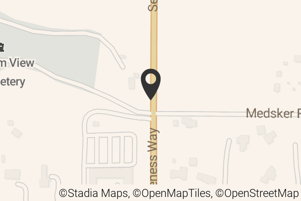 Map with location marker