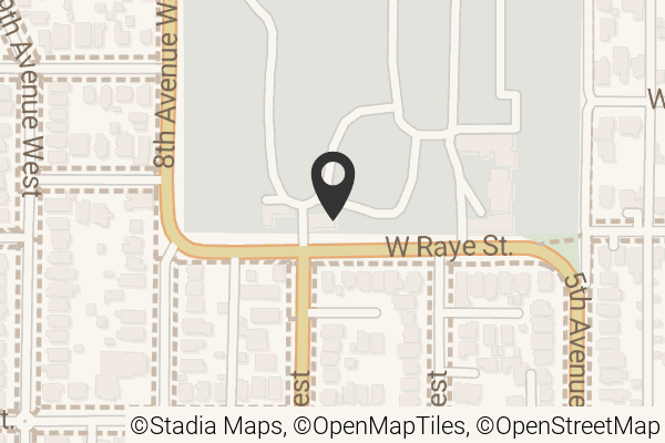 Map with location marker