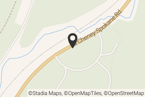 Map with location marker