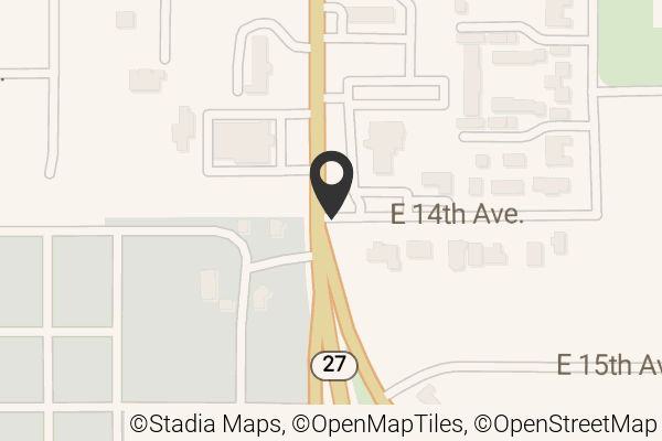 Map with location marker