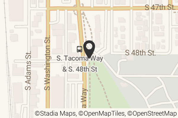 Map with location marker