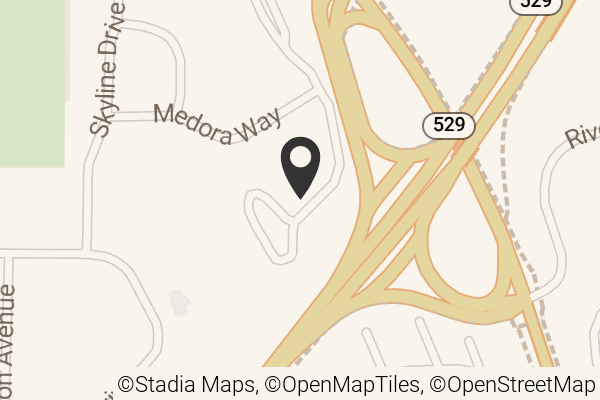 Map with location marker