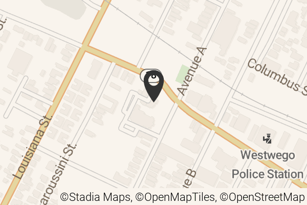 Map with location marker