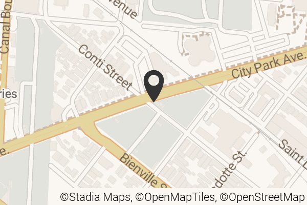 Map with location marker