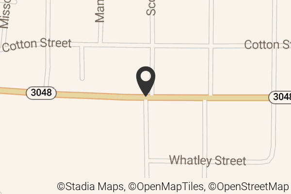 Map with location marker