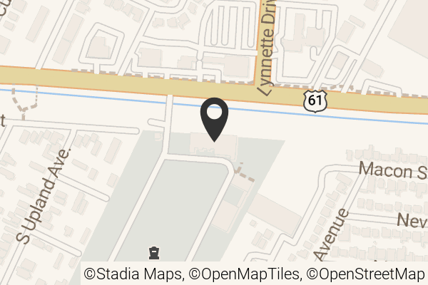 Map with location marker