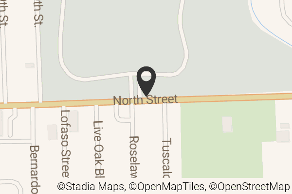 Map with location marker