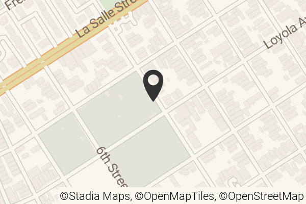 Map with location marker