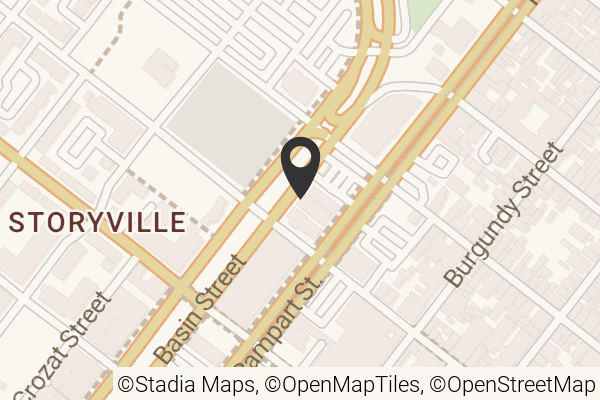 Map with location marker