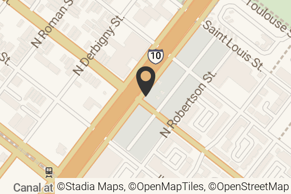 Map with location marker