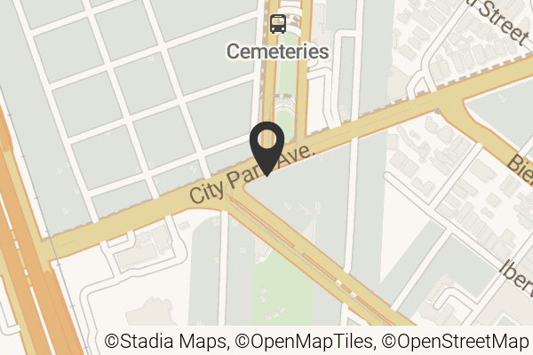 Map with location marker