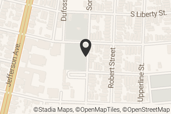 Map with location marker