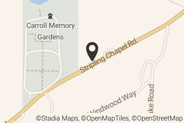 Map with location marker