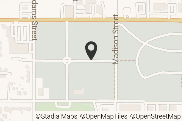 Map with location marker