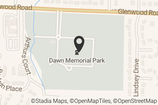 Map with location marker