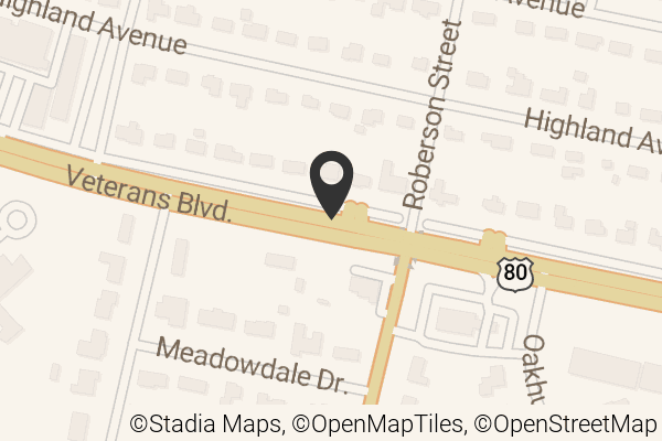 Map with location marker