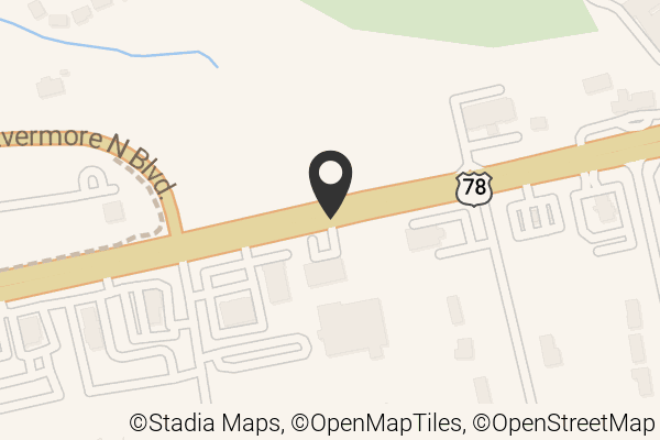 Map with location marker