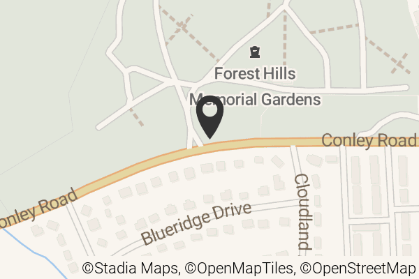 Map with location marker