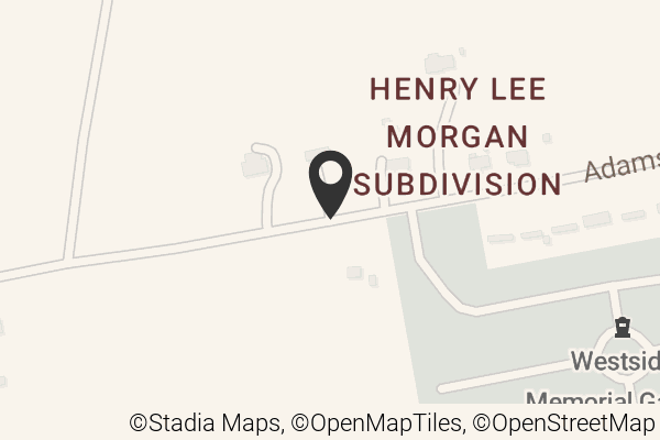 Map with location marker