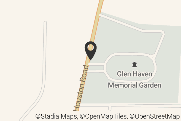 Map with location marker