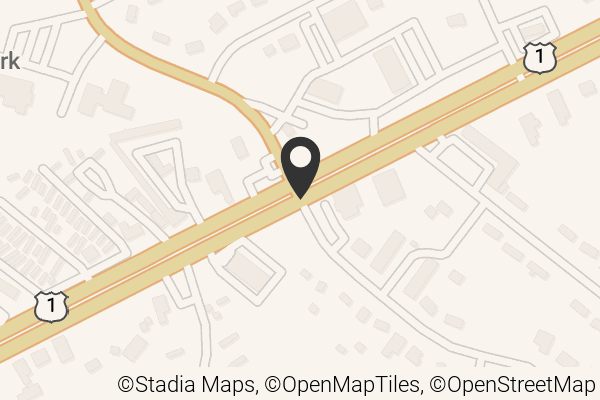 Map with location marker