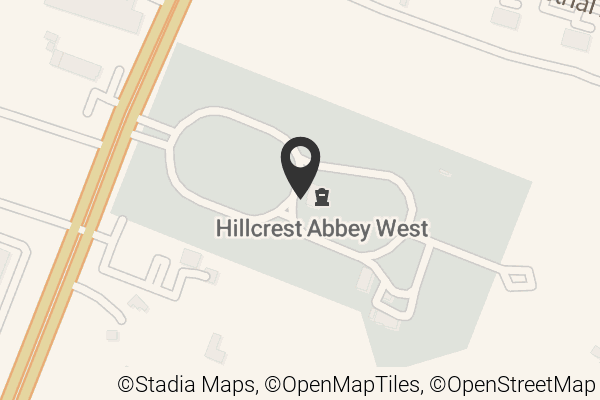 Map with location marker