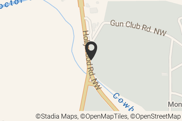 Map with location marker