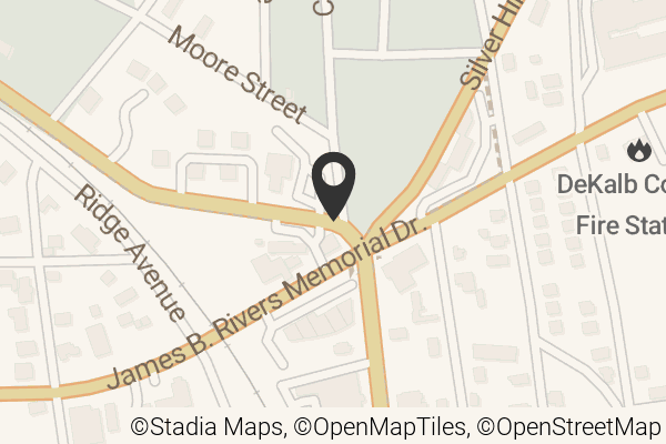 Map with location marker