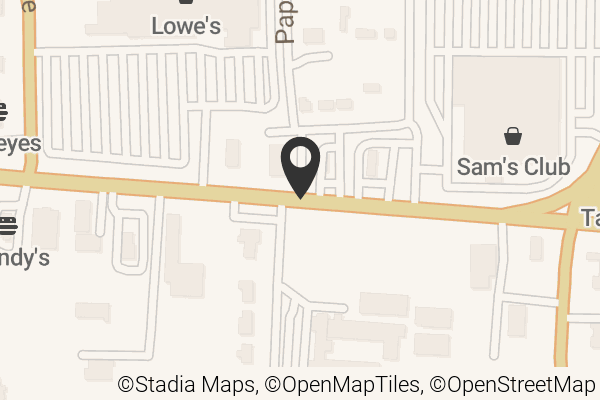 Map with location marker