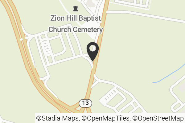 Map with location marker