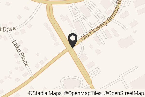 Map with location marker